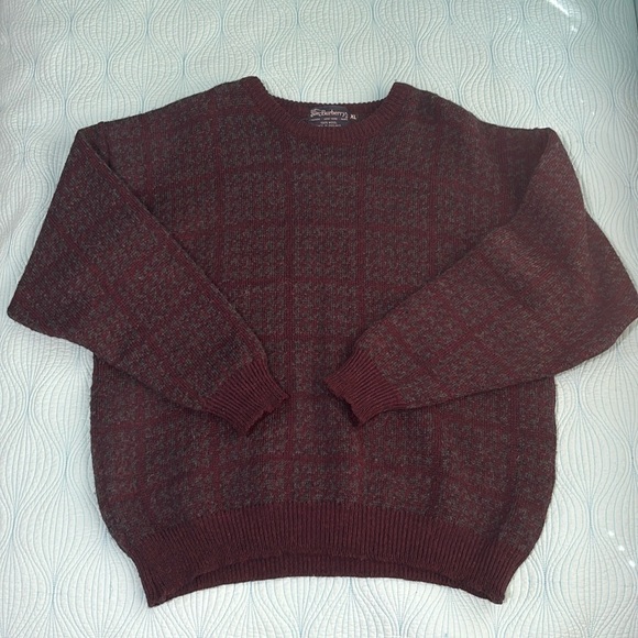 Vintage Burberry wool sweater